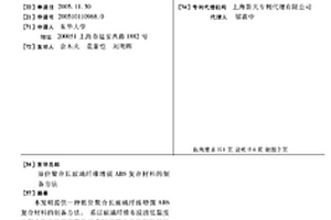 原位聚合长玻璃纤维增强ABS复合材料的制备方法