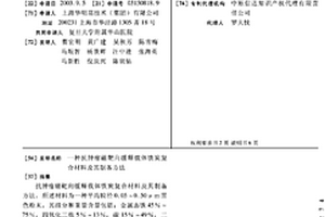 抗肿瘤磁靶向缓释载体铁炭复合材料及其制备方法