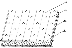 钢丝网架高强轻质复合材料夹心板及制作方法