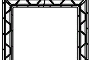 瓦楞夹芯碳纤维复合材料框架