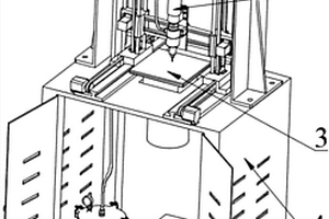 金属玻璃复合材料超声辅助3D冷打印装置