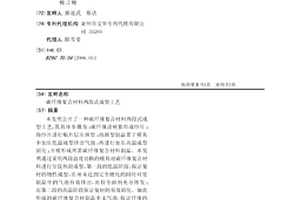 碳纤维复合材料两段式成型工艺