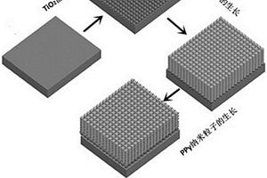 以单晶硅为载体的消反射双层P/N异质结的层级复合材料及应用