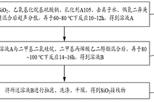 SiO<Sub>2</Sub>接枝物及其制备方法、以及聚烯烃复合材料