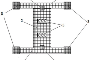 三维编织复合材料高铁转向架整体承力结构