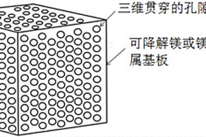 可降解镁合金与可降解聚合物复合材料的制备方法