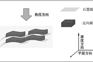 碳纳米管阵列/石墨烯导热复合材料及其制备方法