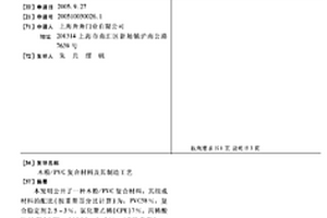 木粉/PVC复合材料及其制造工艺