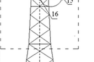 特高压直流复合材料横担垂直排列耐张塔