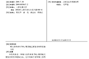 稀土改性纳米TiO2/聚四氟乙烯复合材料制备方法