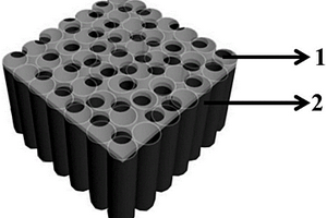氧化钼/碳包覆氮化钛纳米管阵列复合材料及其制备方法和应用