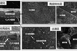 防热-隔热-承载一体化轻质碳-陶复合材料及其制备方法