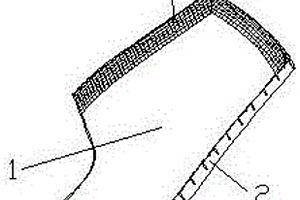 复合材料叶片包边方法及结构