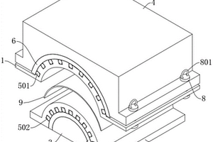 用于热塑性复合材料弧形板的成型模具