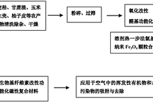 生物基纤维素改性功能化磁性复合材料的制备及其应用