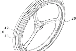 复合材料车轮及轮椅
