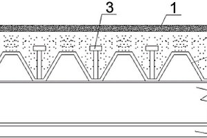 剑麻纤维增强复合材料桥面板结构及其施工方法