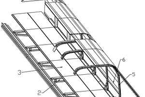 轨道交通高速动车组车身碳纤复合材料底架结构