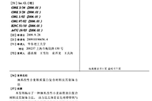 纳米改性小麦麸质蛋白复合材料及其制备方法