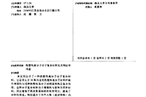 热塑性高分子分子复合材料及其制法和用途