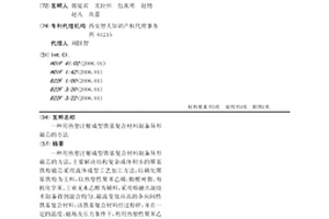 用热塑注射成型铁基复合材料制备异形磁芯的方法