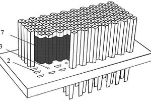 碳纤维三维编织蜂窝复合材料的制备装置和方法