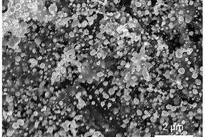 膨胀石墨原位生长银纳米颗粒的复合材料制备方法及其应用