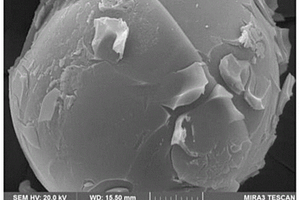 二氧化钛包覆空心玻璃微珠复合材料及其制备方法