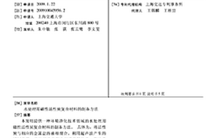 水处理用磁性活性炭复合材料的制备方法