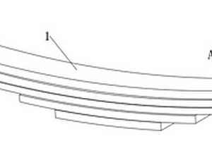 耐磨纵置复合材料板簧悬架