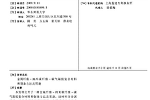 金属纤维-纳米碳纤维-碳气凝胶复合材料和制备方法及用途