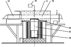 用于制备钨铜复合材料的渗铜炉