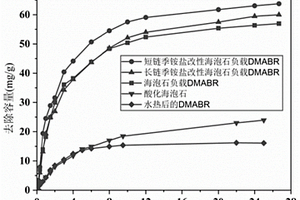 海泡石负载对二甲氨基亚苄罗丹宁复合材料及其制备方法与应用