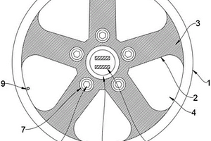具有复合材料层结构的轮毂