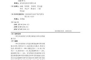 汽车保险杠专用聚丙烯复合材料及其制备方法
