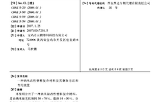 纳米改性塑料复合材料及其制备方法和专用装置