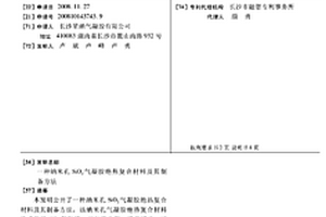 纳米孔SiO2气凝胶绝热复合材料及其制备方法