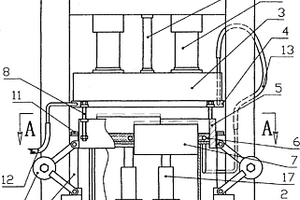 复合材料填芯工业缝纫机台板模压机