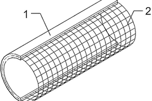 纤维编织网增强水泥基复合材料预制管