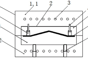 制备大厚度复合材料的低成本量产成型模具