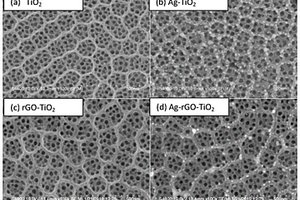 Ag-rGO-TiO<sub>2</sub>纳米环/纳米管复合材料的制备方法