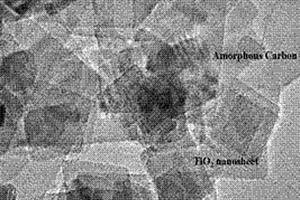 改性二氧化钛纳米片和无定形碳复合材料粉体及制备方法