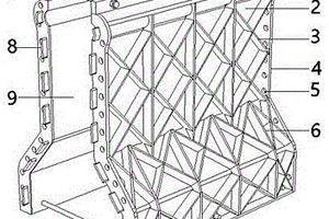 结构物墙身复合材料组合模板施工设备