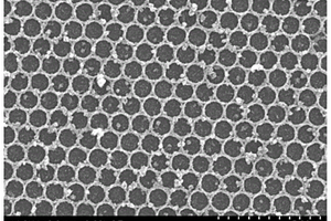 SnO2/MoS2二维大孔复合材料薄膜、制备方法及其应用