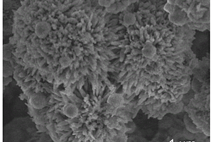 花状α型三氧化二铁/硫化锌量子点复合材料、制备方法和在锂离子电池中的应用