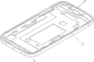 钛合金塑料复合材料手机框架及其制作方法