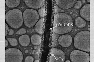 一维孔性(Zn, Cd)S/SiO2管状纳米复合材料及其制备方法