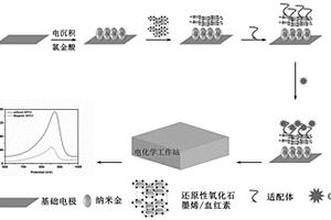 基于RGO-Hemin/Au NPs纳米复合材料检测GPC3的方法