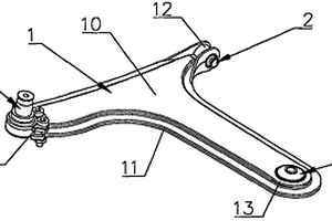 碳纤维复合材料麦弗逊悬架控制臂及其制备方法