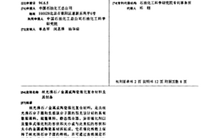 丝光沸石/金属或陶瓷催化复合材料及其制备